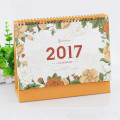 Calendrier professionnel de bureau d&#39;impression polychrome